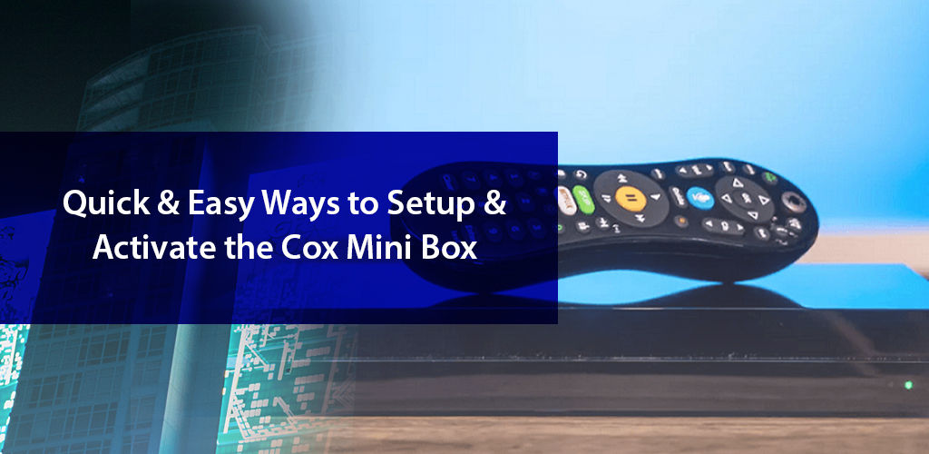 how to reset cox mini box